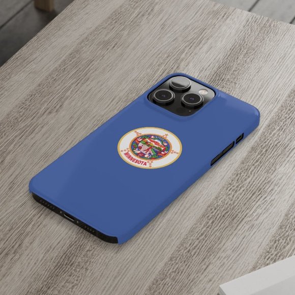 Minnesota State Flag Phone Case - Picture 1 of 8